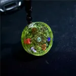 Picture of Mulany MN112 Chakra Flower of Life Orgone Pendant