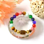 Picture of Mulany MB8023 Natural Stone 7 Chakras Healing Bracelets