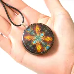Picture of Mulany MN315 Star Matrix EMF Protection Orgone Pendant 