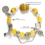Picture of Mulany MB8052 Citrine With Pixiu Charm Healing Bracelet  
