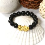 Picture of Mulany MB8031 Obsidian Stone With Pixiu Charm Healing B racelet
