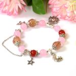 Ảnh của Mulany MB8027 Natural Stones With Silver Charm Healing Bracelet 