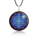 Picture of Mulany MN304 Lucent Sacred Geometry EMF Protection Orgone Pendant   