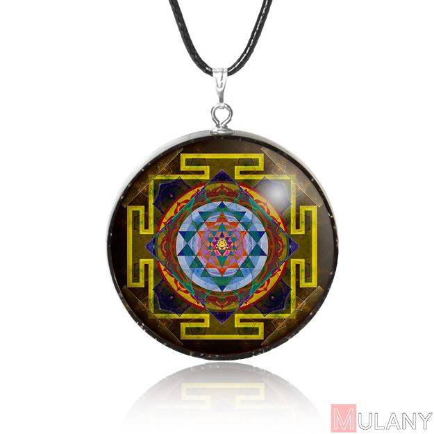 Picture of Mulany MN307 Yantra EMF Protection Orgone Pendant 