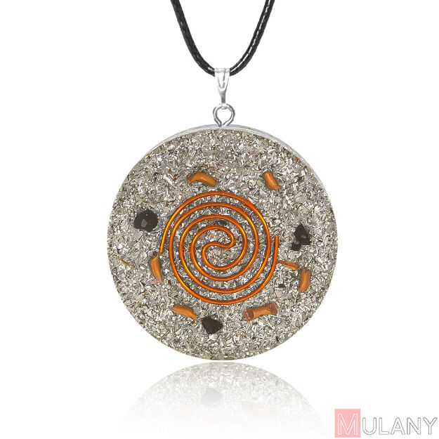 Picture of Mulany MN119 Metatron EMF Protection Orgone Pendant  