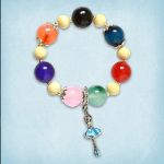 Picture of Mulany MBK8006 Natural Stone Kids Healing Bracelet