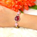 Picture of Mulany MB8047 Multicolor Stone With Fox Charm Healing Bracelet